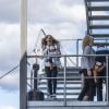 La princesse Sofia de Suède, avec son fils le prince Alexander et sa mère Marie Hellqvist, assistait le 14 août 2016 à la course du prince Carl Philip de Suède, pilote au sein du Team Polestar Cyan Racing, qui disputait la cinquième manche du championnat de STCC (Swedish Touring Car Championship), sur le circuit de Karlskoga.
