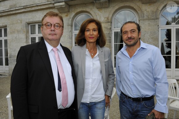 Dominique Besnehard, Anne Fontaine et Patrick Timsit - Festival du film francophone d'Angoulême le 24 août 2012