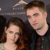 Kristen Stewart et Robert Pattinson - Photocall du film "Twilight Saga: Breaking Dawn" à Madrid. Le 15 novembre 2012