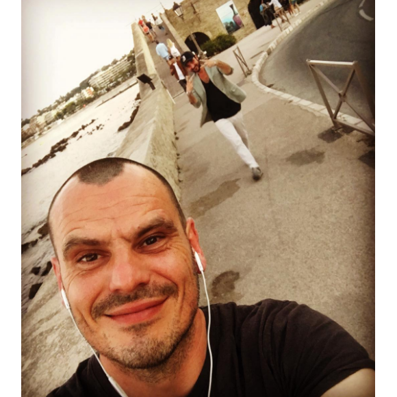 David Bigard, neveu de Jean-Marie Bigard, n'est autre que l'assistant personnel de Kev Adams. Photo datant de 2016.