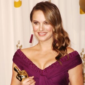 Natalie Portman, oscar de la meilleure actrice pour "Black Swan" - Los Angeles, le 27 février 2011.