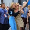 Cara Delevingne et Margot Robbie au Comic Con 2016 à San Diego. Le 23 juillet 2016.