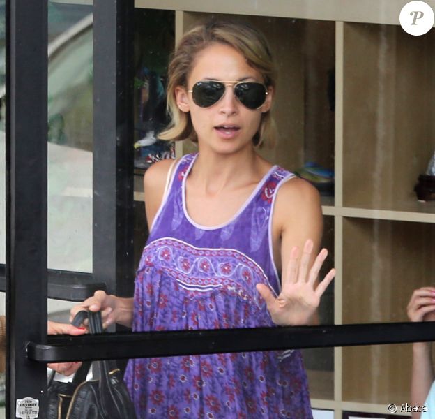 Cameron Diaz et Nicole Richie de sortie avec la petite Harlow Madden à Los Angeles le 23 août 2016
