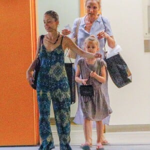 Cameron Diaz et Nicole Richie accompagnée de sa fille Harlow Madden font du shopping à Beverly Hills le 19 juin 2016.