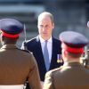 Le prince William, duc de Cambridge, était l'invité d'honneur à Düsseldorf du 70e anniversaire de la création de l'état fédéré de Rhénanie-du-Nord-Westphalie le 23 août 2016