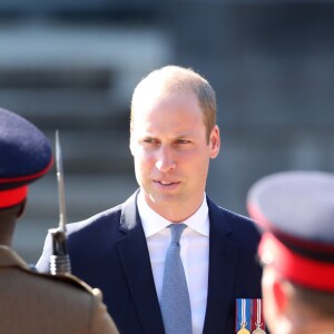 Le prince William, duc de Cambridge, était l'invité d'honneur à Düsseldorf du 70e anniversaire de la création de l'état fédéré de Rhénanie-du-Nord-Westphalie le 23 août 2016