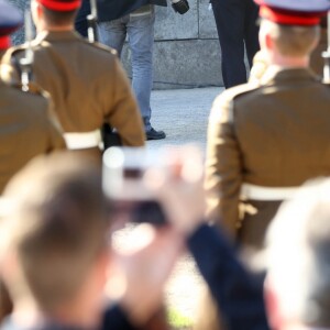 Le prince William, duc de Cambridge, était l'invité d'honneur à Düsseldorf du 70e anniversaire de la création de l'état fédéré de Rhénanie-du-Nord-Westphalie le 23 août 2016