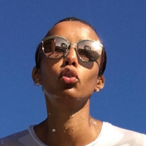 Sonia Rolland en vacances dans le sud de la France. Photo postée sur Instagram, le 26 août 2016.