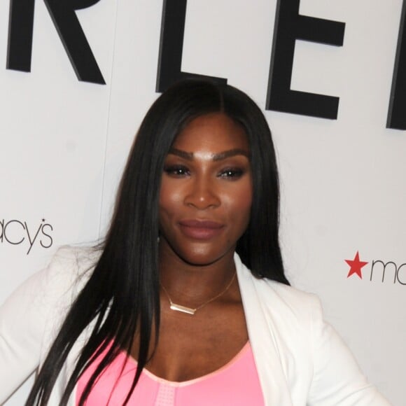 Serena Williams lors de la soirée de la marque de lingerie Berlei à New York, le 25 août 2016