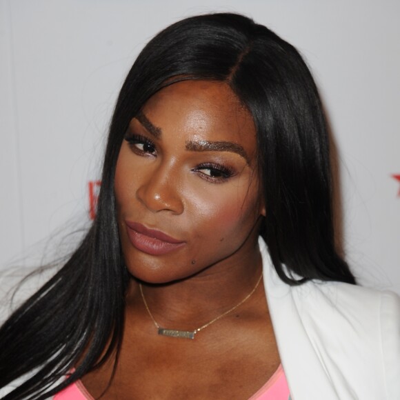 Serena Williams lors de la soirée de la marque de lingerie Berlei à New York, le 25 août 2016