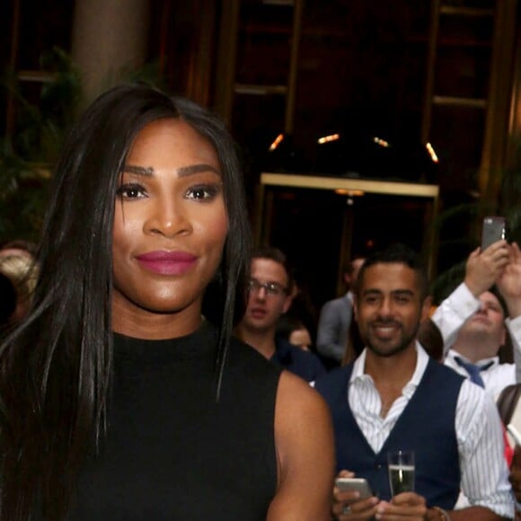 Serena Williams au "Virtual Tennis Tournament" à New York, le 25 août 2016