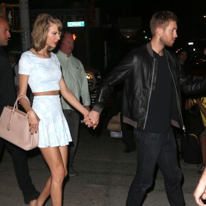 Taylor Swift et son petit ami Calvin Harris ont fait la fête ensemble à New York, le 26 mai 2015