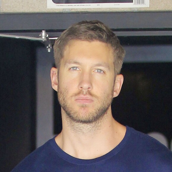 Calvin Harris sort d'une salle de sport à Los Angeles, le 10 août 2016.