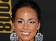 REPORTAGE PHOTOS : Alicia Keys, resplendissante, est comme elle est... et ça plaît !