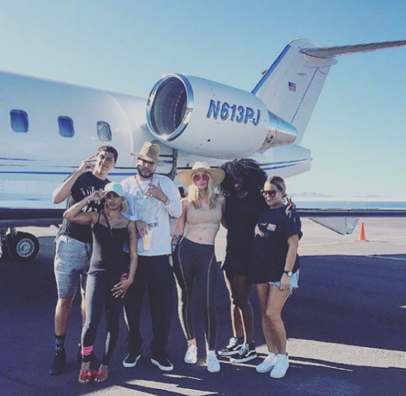 Iggy Azalea a publié une photo d'elle alors qu'elle s'apprête à partir en vacances avec le rappeur French Montana, sur sa page Instagram le 29 août 2016