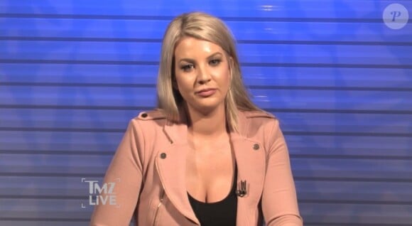 Baylee Curran, la jeune femme agressée par Chris Brown, dans un entretien donné à TMZ le 30 août 2016