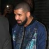 Drake se rendant à la ''Rihanna's VMA After Party'' à New York, le 28 août 2016. Celebrities attend Rihanna's VMA After Party in New York City, New York on August 28, 2016.28/08/2016 - New York City