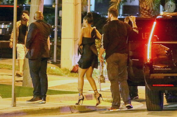 La chanteuse Rihanna et son présumé compagnon le rappeur Drake ont passé la soirée au E11EVEN nightclub à Miami, le 31 août 2016. Le couple a passé la soirée ensemble après la fin du concert de Drake.