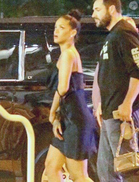 La chanteuse Rihanna et son présumé compagnon le rappeur Drake ont passé la soirée au E11EVEN nightclub à Miami, le 31 août 2016. Le couple a passé la soirée ensemble après la fin du concert de Drake.