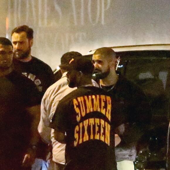 La chanteuse Rihanna et son présumé compagnon le rappeur Drake ont passé la soirée au E11EVEN nightclub à Miami, le 31 août 2016. Le couple a passé la soirée ensemble après la fin du concert de Drake.