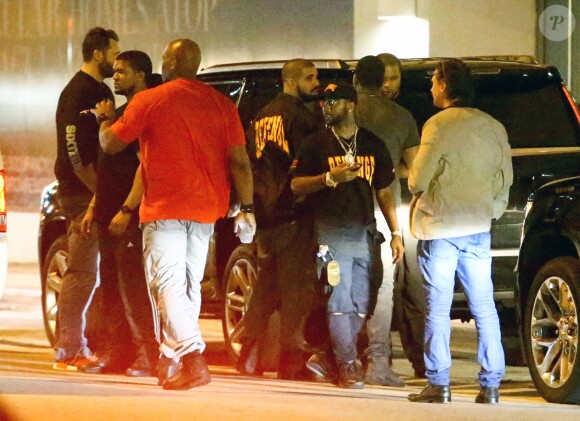 La chanteuse Rihanna et son présumé compagnon le rappeur Drake ont passé la soirée au E11EVEN nightclub à Miami, le 31 août 2016. Le couple a passé la soirée ensemble après la fin du concert de Drake.