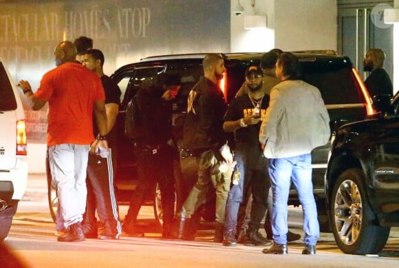 La chanteuse Rihanna et son présumé compagnon le rappeur Drake ont passé la soirée au E11EVEN nightclub à Miami, le 31 août 2016. Le couple a passé la soirée ensemble après la fin du concert de Drake.