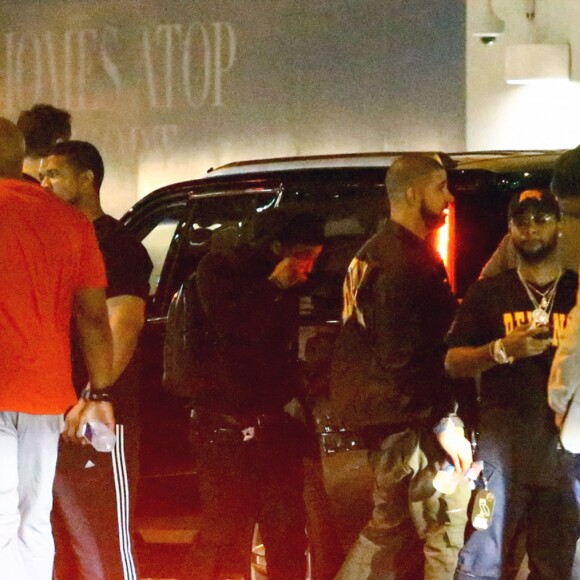 La chanteuse Rihanna et son présumé compagnon le rappeur Drake ont passé la soirée au E11EVEN nightclub à Miami, le 31 août 2016. Le couple a passé la soirée ensemble après la fin du concert de Drake.