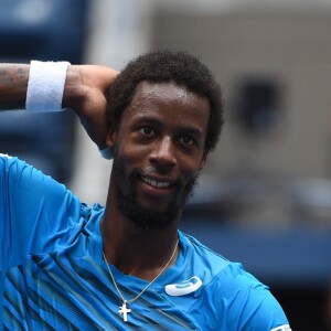 Gaël Monfils a passé le deuxième tour de l'US Open en battant Jan Satral le 31 août 2016 à New York.