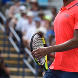 Jo-Wilfried Tsonga a passé le deuxième tour de l'US Open en battant James Duckworth le 31 août 2016 à New York.
