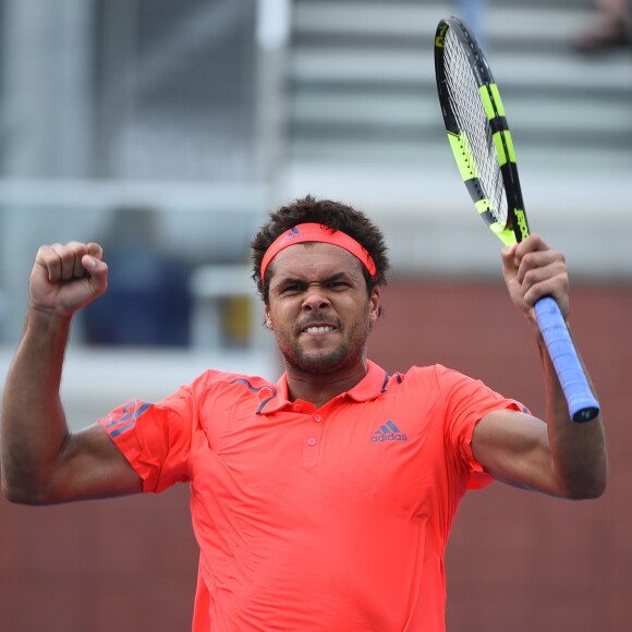 Jo-Wilfried Tsonga a passé le deuxième tour de l'US Open en battant James Duckworth le 31 août 2016 à New York.