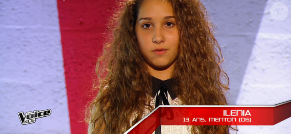 Ilénia dans The Voice 3, le 3 septembre 2016 sur TF1.