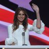 Melania lors du premier soir de la convention républicaine à Cleveland. Le 18 juillet 2016