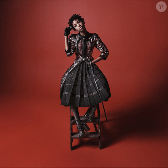 Willow Smith, nouveau visage de Marc Jacobs, pose pour la campagne publicitaire Automne-Hiver 2015. Le 4 juin 2015.