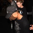 Jaden Smith et sa chérie Sarah Snyder à la soirée Rihanna's Post VMA au club And Down de New York , le 29 août 2016