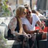 Lindsay Lohan et Dennis Papageorgiou lors de leur séjour Mykonos, le 24 août 2016