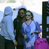 Lindsay Lohan et Dennis Papageorgiou lors de leur séjour Mykonos, le 26 août 2016