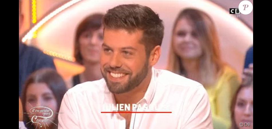 Qui Est La Compagne De Julien Pasquet Julien Pasquet lors du lancement de Il en pense quoi Camille ?, lundi 5