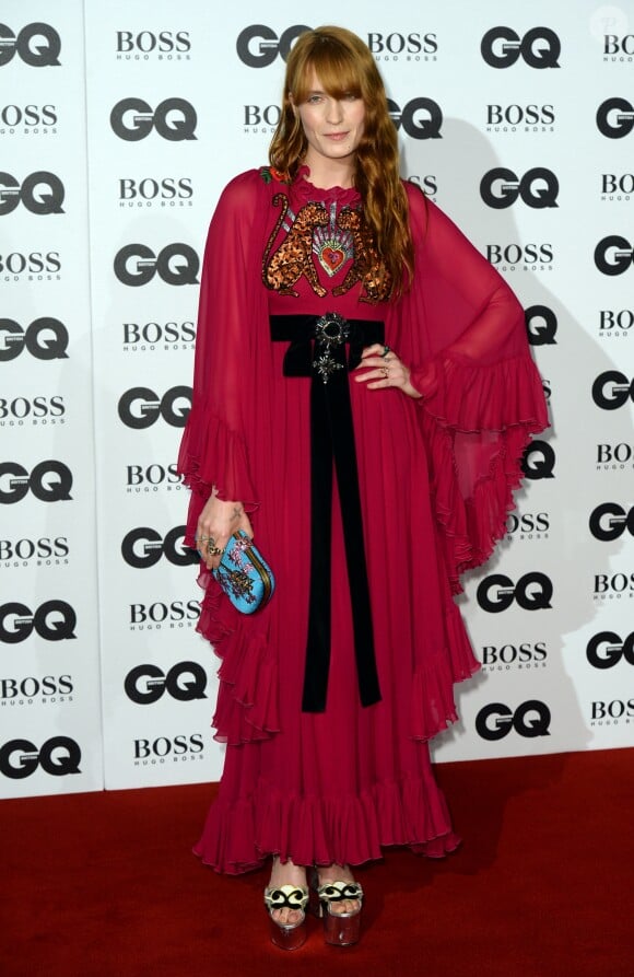 Florence Welch aux GQ Men of the Year Awards 2016 à Londres le 6 septembre.