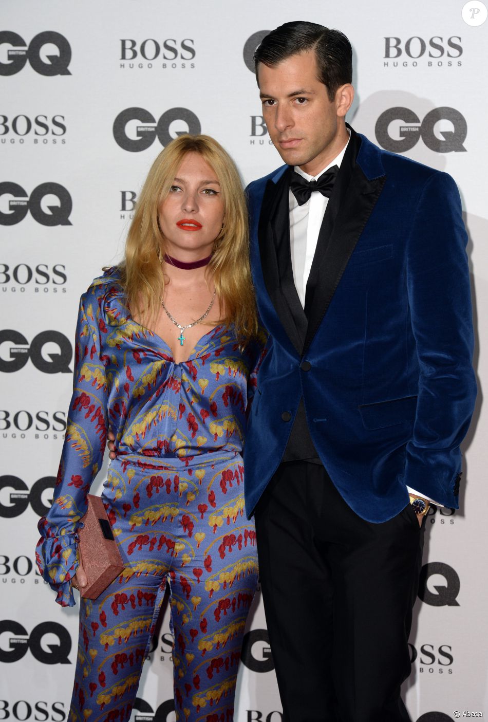 Mark Ronson et Josephine de La Baume aux GQ Men of the Year Awards 2016