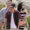Orlando Bloom et Katy Perry se promènent à Cannes, le 18 mai 2016