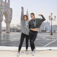 Exclusif - Fauve Hautot et Laury Thilleman après la 20ème édition de la course La Parisienne à Paris, France, le 11 septembre 2016. © Pierre Perusseau/Bestimage