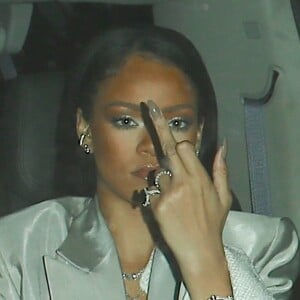 Rihanna arrive au Staples Center à Los Angeles, pour le concert des rappeurs Drake et Future. Le 10 septembre 2016.