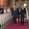 La famille royale de Suède prenait part le 13 septembre 2016 à une messe avant la cérémonie d'inauguration du Parlement pour l'exercice 2016-2017, à Stockholm.