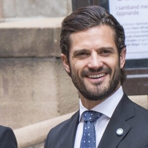 La princesse Madeleine de Suède, le prince Carl Philip et la princesse Sofia le 13 septembre 2016 à la cérémonie d'inauguration du Parlement pour l'exercice 2016-2017, au Riksdagshuset à Stockholm.