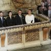 La princesse Madeleine, le prince Carl Philip, la princesse Sofia, le prince Daniel et la princesse héritière Victoria de Suède ont assisté au matin du 13 septembre 2016 à une messe précédant cérémonie d'inauguration du Parlement pour l'exercice 2016-2017, à Stockholm.