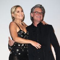 Kate Hudson sublime dans les bras de son père Kurt Russell