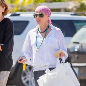 Exclusif - Shannen Doherty et sa mère Rosa sont allées faire du shopping à Malibu, le 26 juillet 2016.