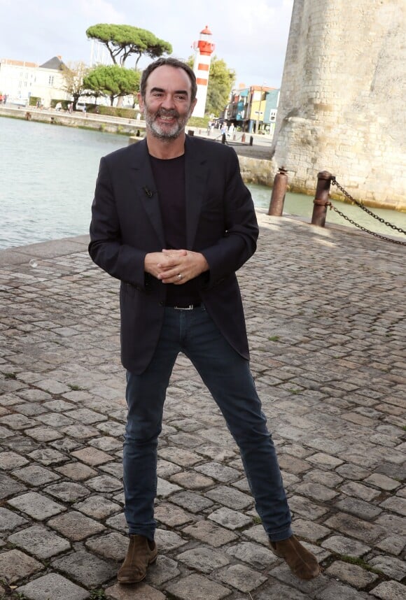 Le comédien Bruno Solo pour la série "L'accident" participe à la 18eme edition du festival de la fiction TV 2016 de La Rochelle, le 14 Septembre 2016 à La Rochelle. ©Patrick Bernard