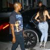 Kim Kardashian et son mari Kanye West à Miami, le 15 septembre 2016.