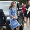 Kate Middleton et le prince William étaient en visite à la Stewards Academy à Harlow, dans l'Essex, le 16 september 2016 pour continuer de soutenir la campagne Heads Together en faveur du bien-être mental des jeunes.
